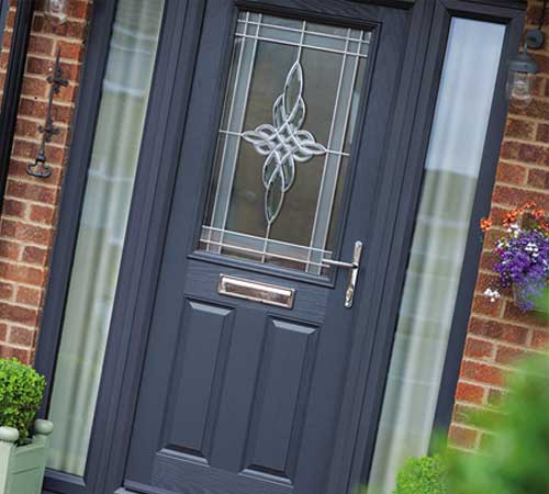 GRP Door Black