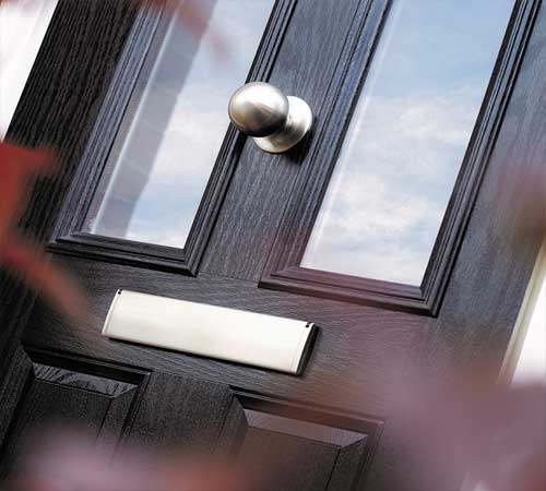 GRP Door Black