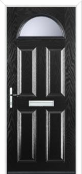 4 panel 1 arch fd30 fire door