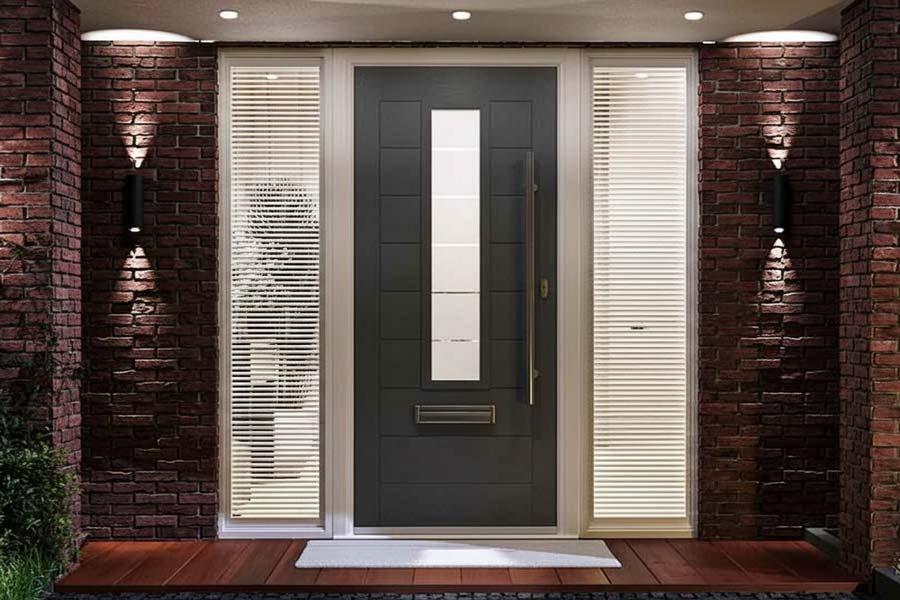 Monza style composite front doors
