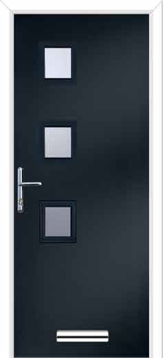 links sqaure 3 offset smooth composite door range