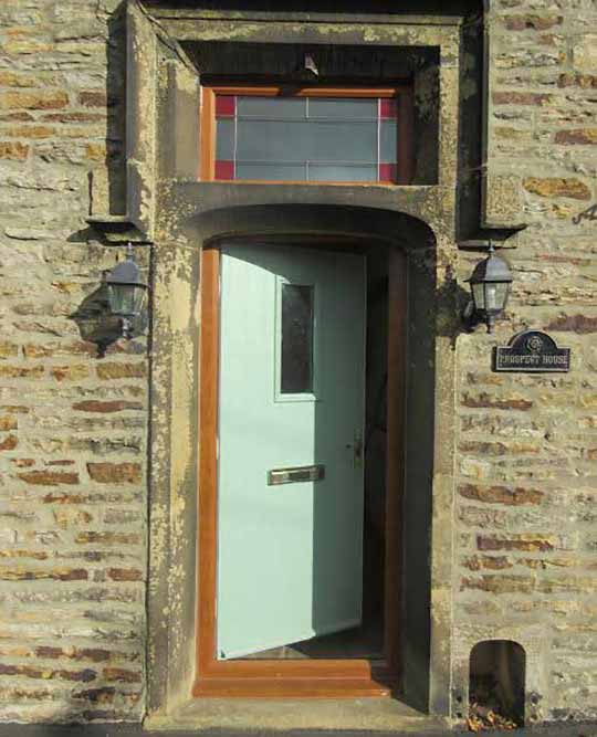 chartwell green cottage style door