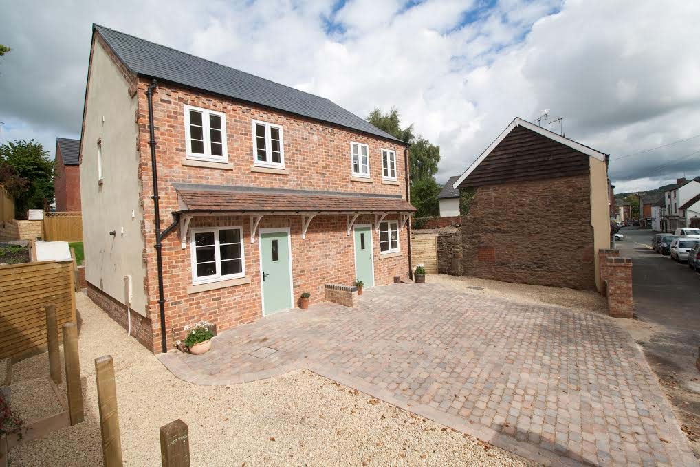 1 Square Composite Front Door in Chartwell Green